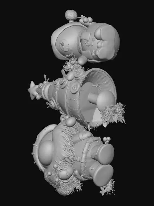 3D model for Festive Friends and Tree