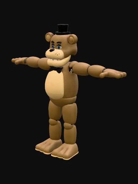 3D model for Bear Animatronic Model