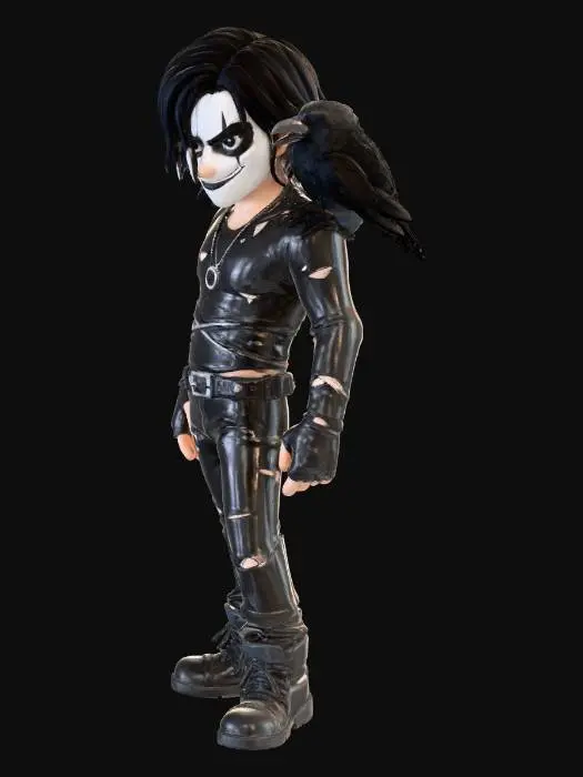 3D model for the crow