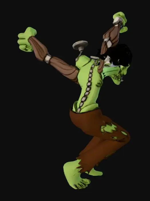 3D model for Stitched Monster