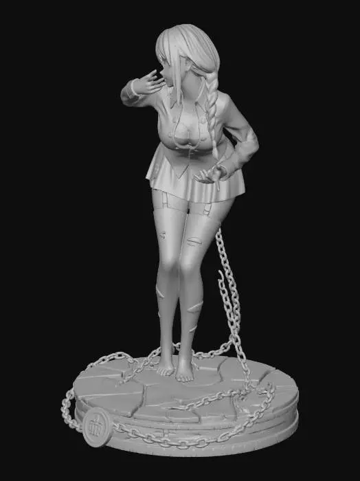 3D model for Makima Figurine
