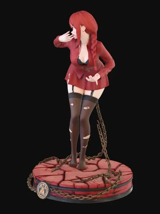 3D model for Makima Figurine