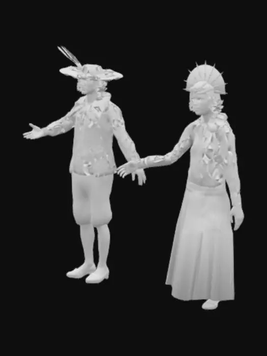 3D model for manzoni e lucia