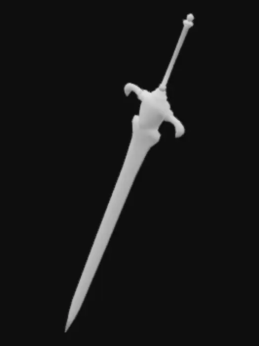 3D model for sword.OBJ