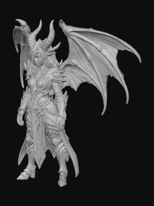3D model for Dark Enchantress, #Halloween2025#