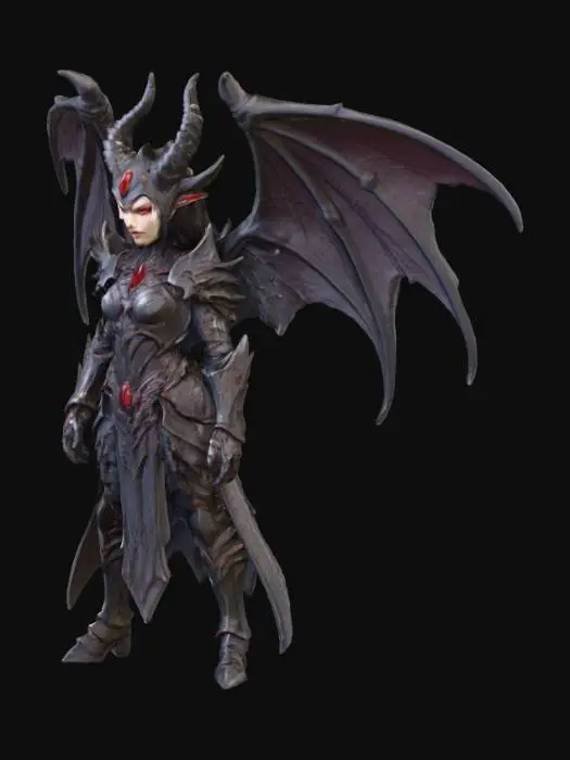 3D model for Dark Enchantress, #Halloween2025#