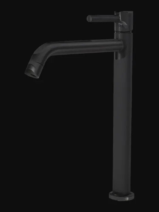 3D model for Sleek Black Faucet
