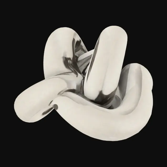 3D model for Interlocking Metal Knot