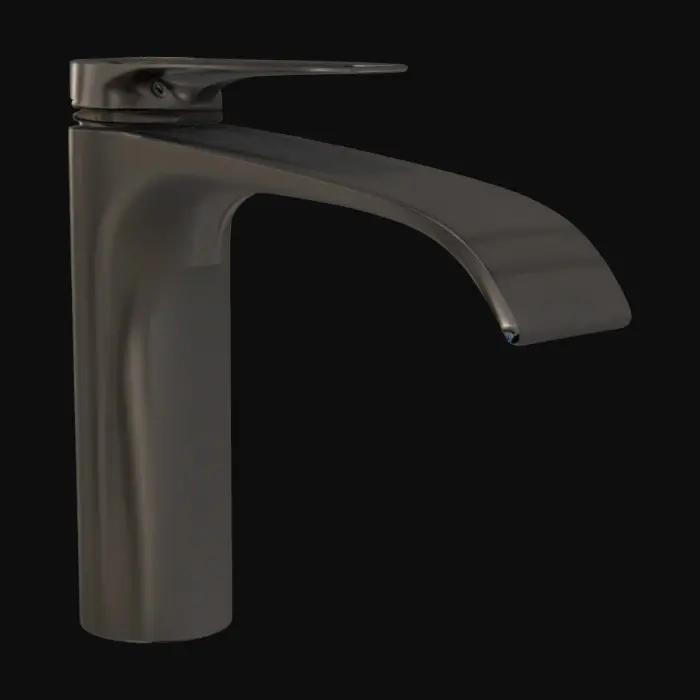 3D model for Matte Black Faucet