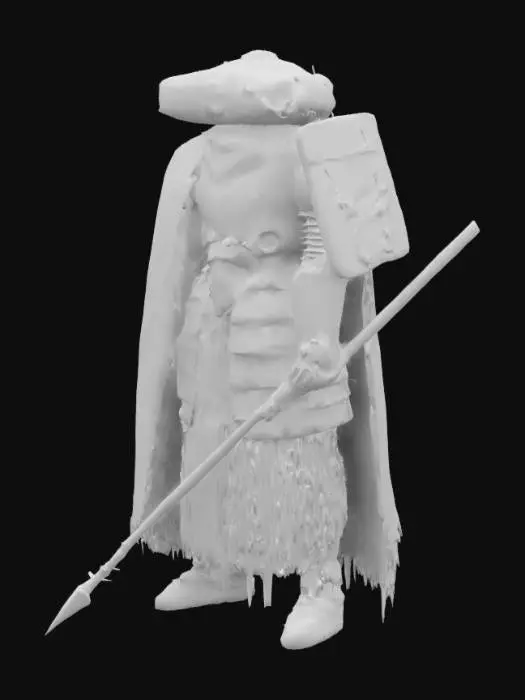 3D model for Rustic Guardian