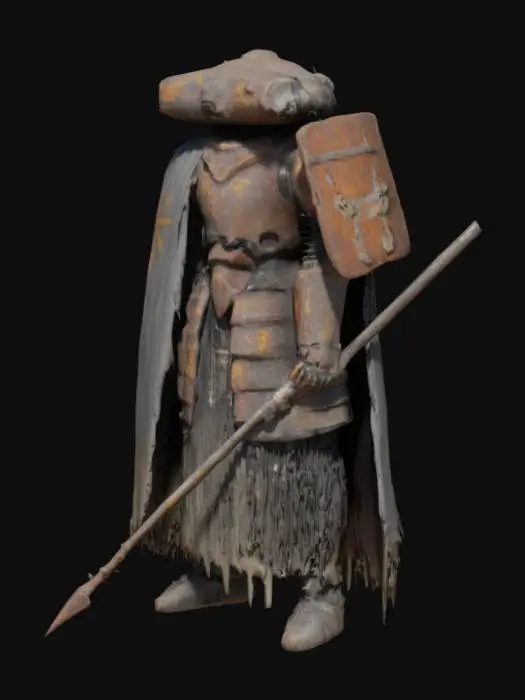 3D model for Rustic Guardian