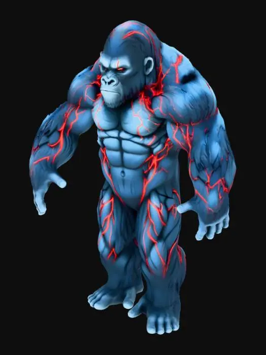 3D model for Thunder Beast kong