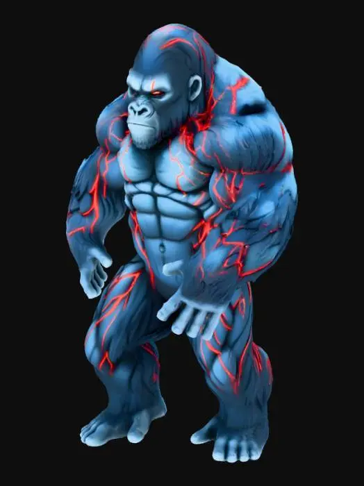3D model for Thunder Beast kong