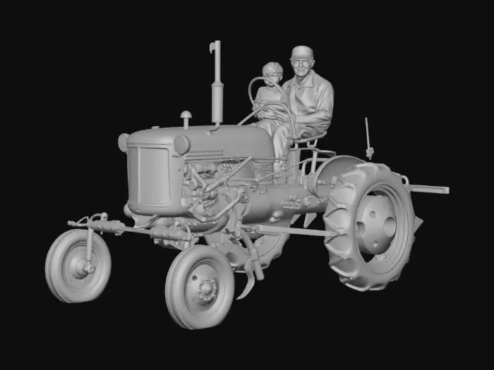 3D model for Grandfather's Tractor Ride