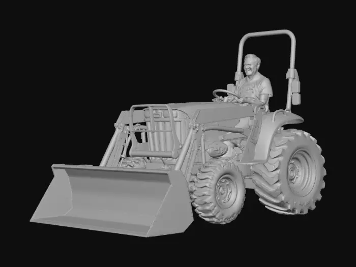 3D model for Tractor Ride