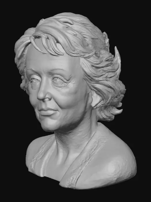 3D model for Portrait of Elegance