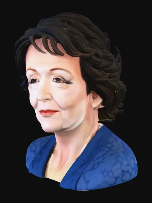 3D model for Portrait of Elegance