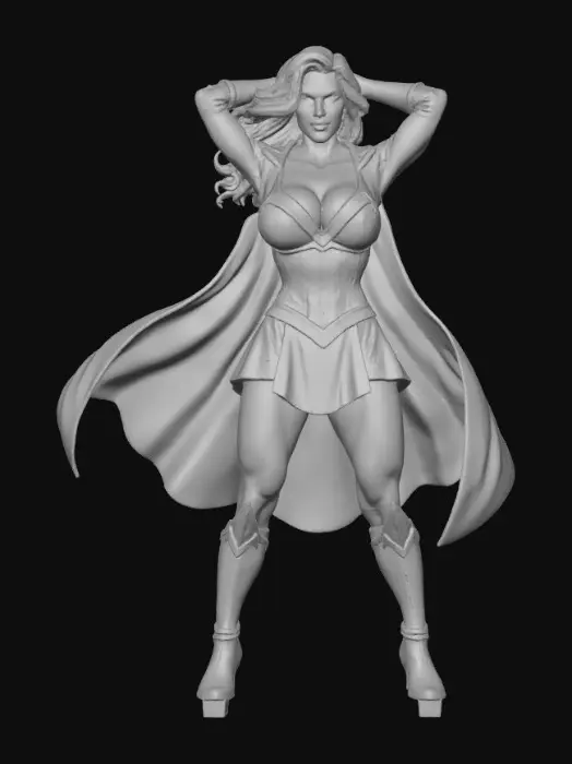 3D model for Heroine at Dusk