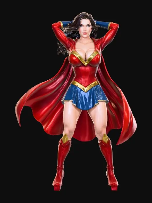 3D model for Heroine at Dusk