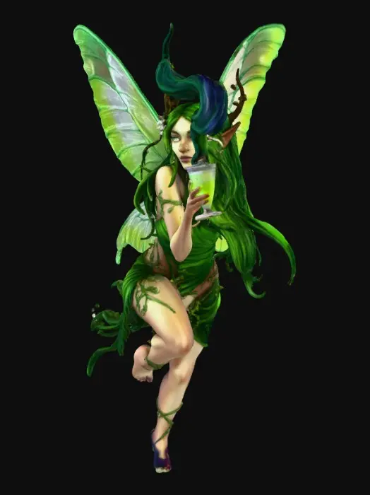 3D model for Emerald Enchantress