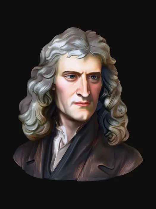 3D model for Portrait of a Scholar Newton