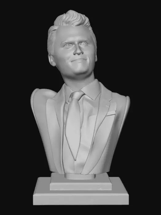3D model for Charlie Kirk