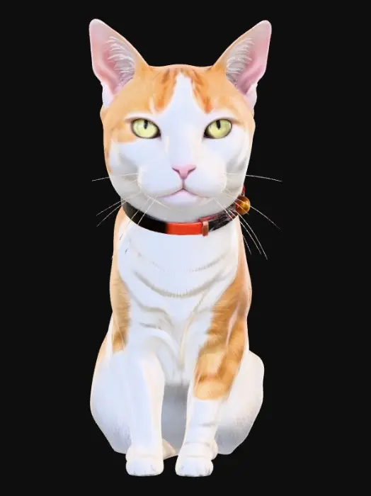 3D model for Regal Feline