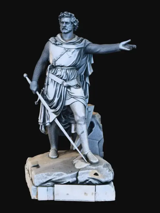 3D model for Statue of a Historical Figure