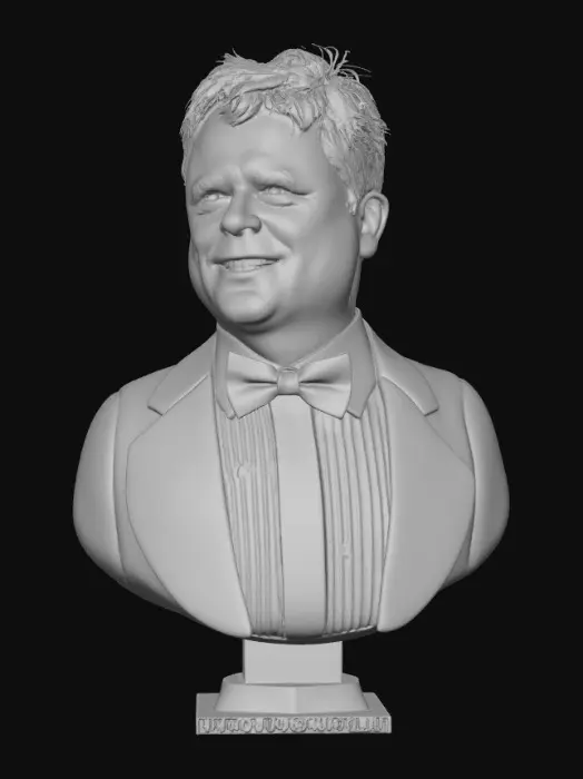 3D model for Man in a Tuxedo