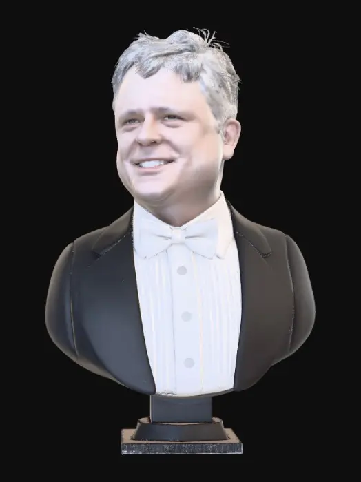 3D model for Man in a Tuxedo