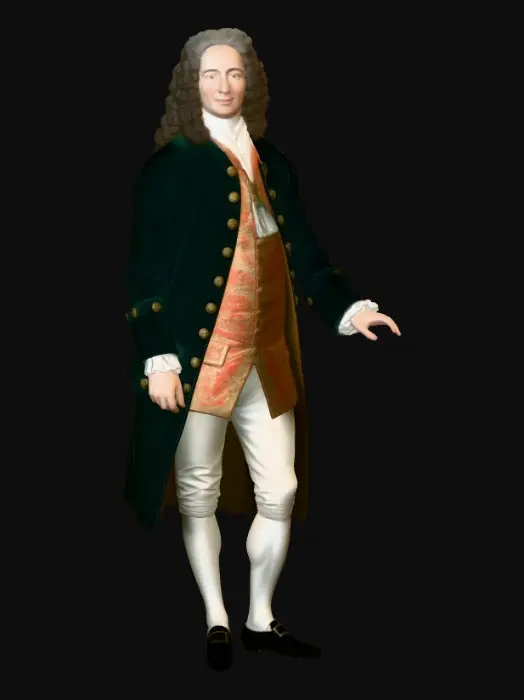 3D model for Portrait of an 18th-Century Gentleman