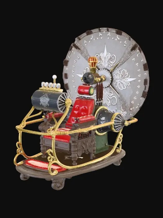 3D model for Time Traveler's Throne