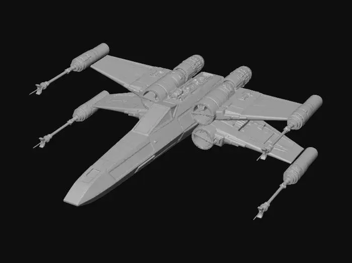 3D model for Imperial X-Wing