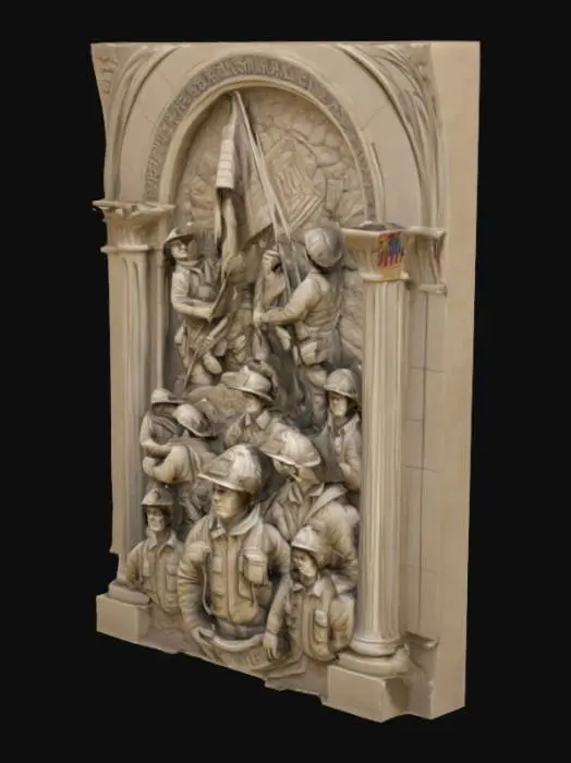 3D model for The gate of 911 heroes