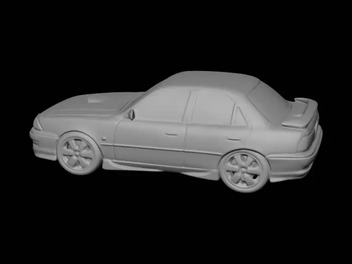 3D model for Black Beauty on a Dusty Road