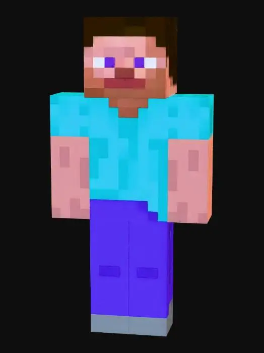 3D model for Steve