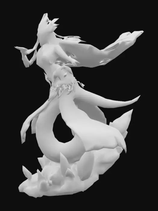 3D model for Serpent Empress