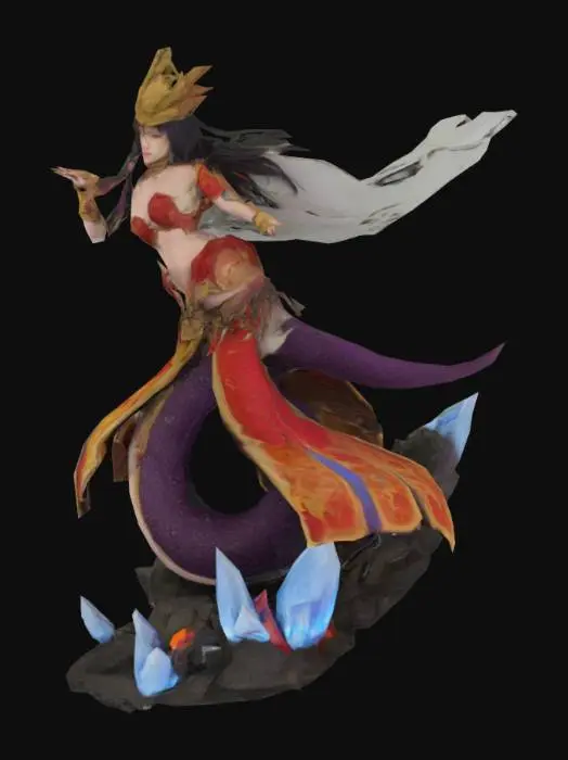 3D model for Serpent Empress