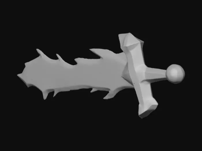 3D model for Blue Dragon Sword
