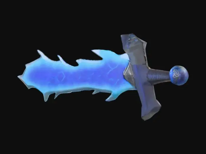 3D model for Blue Dragon Sword