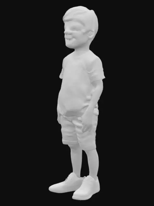 3D model for Bana bir tane sarisin bir cocuk olustur ayakkabisi nike Air force 1 '07 olsun