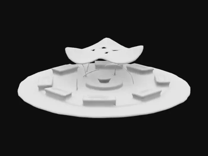 3D model for Fountain Oasis Design