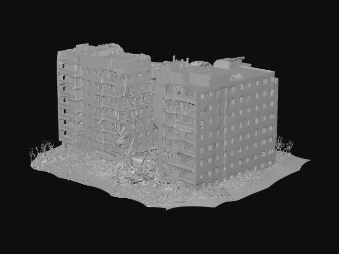 3D model for Desolation Ruins