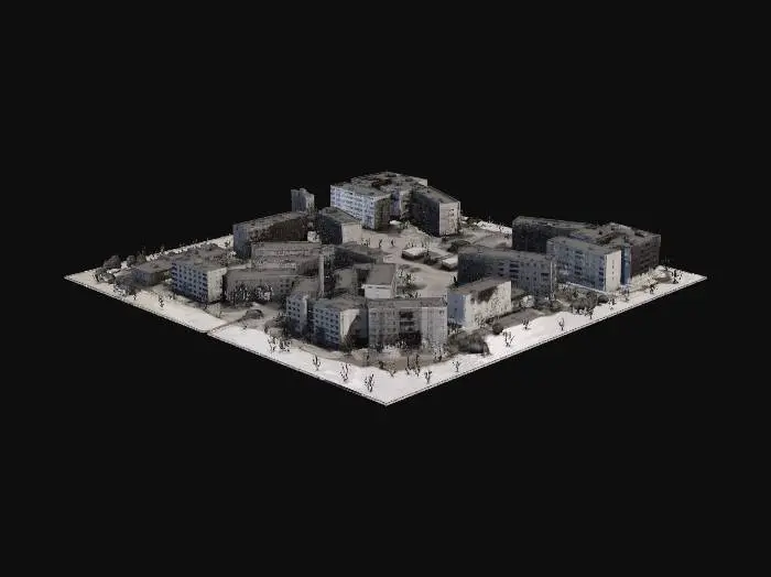 3D model for Desolation Urban Landscape