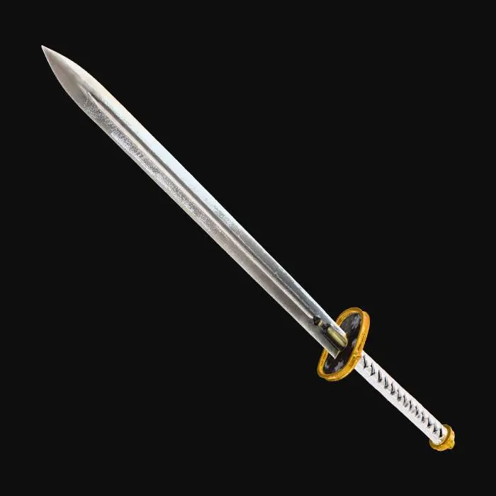 Wado Ichimonji Sword (Game Asset)