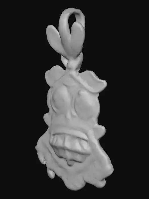 3D model for Colorful Monster Pendant