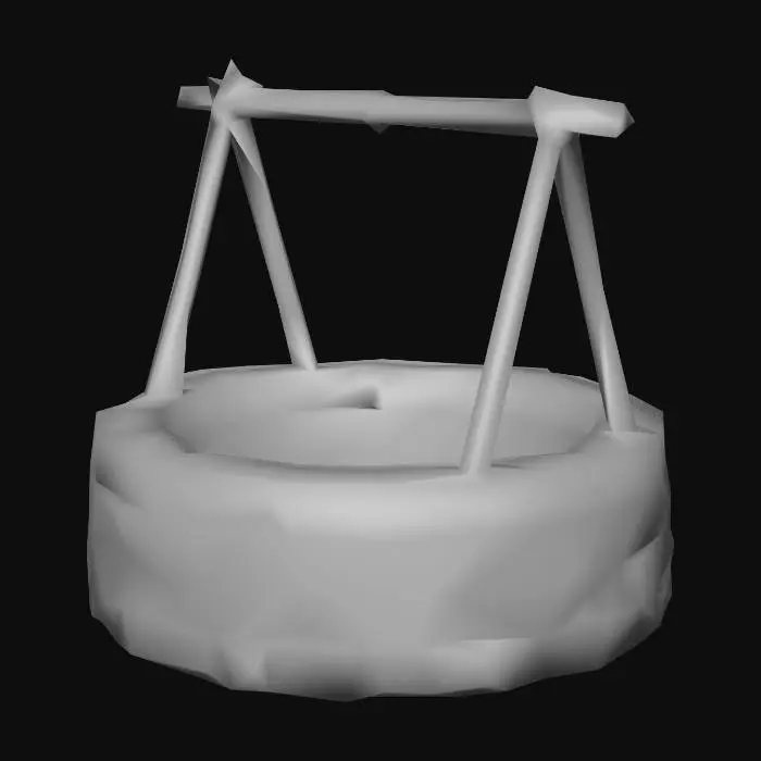 3D model for Wishing Well