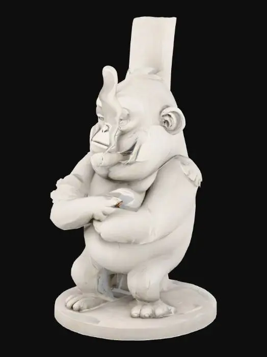 3D model for Cheeky Chimpanzee