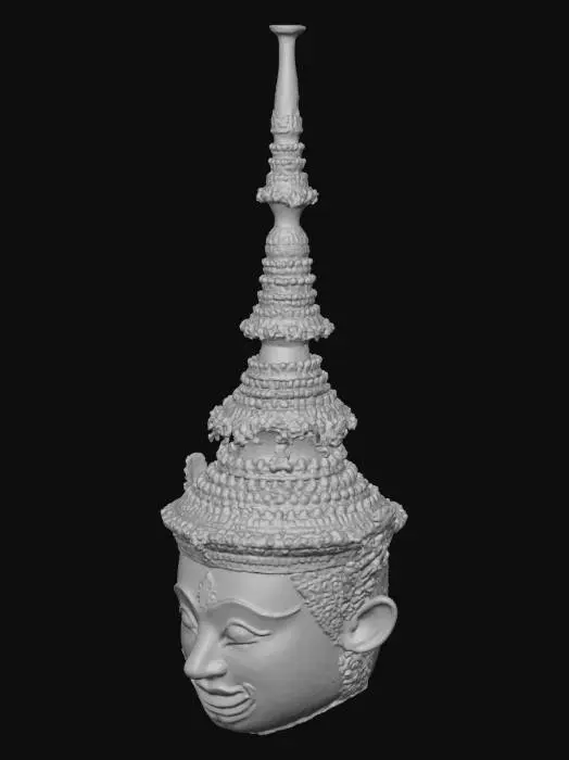 3D model for Emerald Mask.