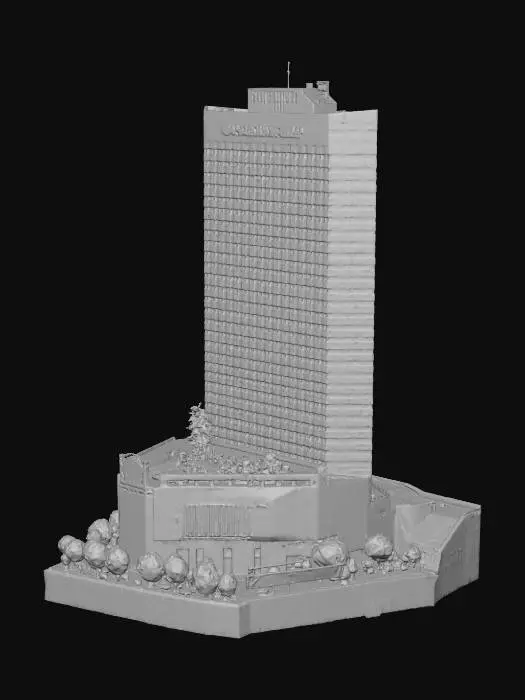 3D model for Mandarin Oriental Jakarta